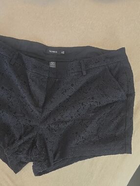 Torrid Black Lace Plus Size Shorts